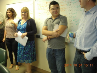 birthday stuff at roller rink