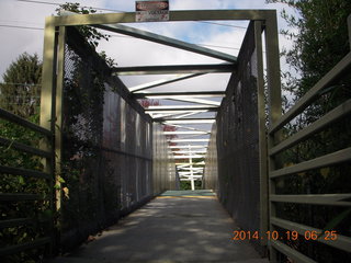 railroad bridge in Melrose Park