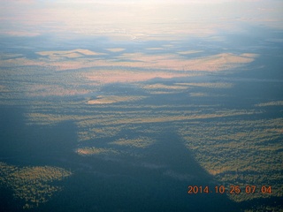 2 8sr. aerial - reflected lights on I-40