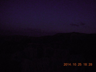 123 8sr. Bryce Canyon after dark (cute)