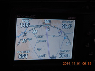 4 8t1. big tailwind (my airplane flies 105 knots)