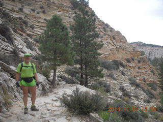 69 8t1. Zion National Park - Observation Point hike - Adam