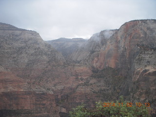 61 8t2. Zion National Park Angels Landing hike - summit view