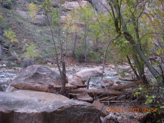 7 8t3. Zion National Park - dawn Riverwalk