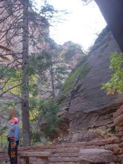 14 8t3. Zion National Park - dawn Riverwalk - Adam