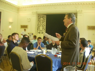 Cheltenham Cross Country banquet - Tom Sexton