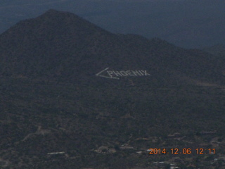 arrow sign to Phoenix for pilots