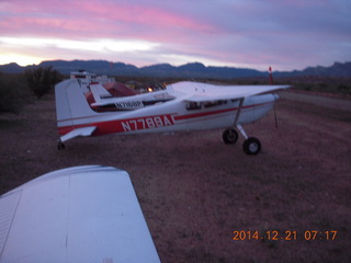 Grapevine airstrip camping trip