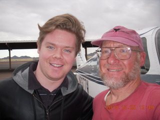 Adam and N8377W at Beegles Aircraft at Greeley (GXY)