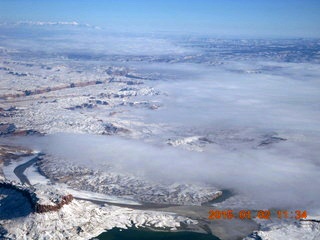 21 8v2. aerial - snow and clouds