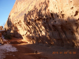 138 8v3. Arches National Park - Devils Garden hike - holey rocks