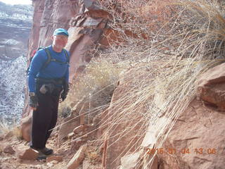 69 8v4. Canyonlands National Park - Lathrop trail hike - Adam (tripod and timer)