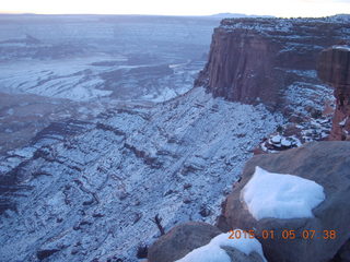 13 8v5. Dead Horse Point State Park vista view