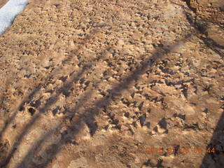 32 8v5. Dead Horse Point State Park hike - bumpy rock