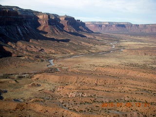180 8v5. aerial - snowy canyonlands - Colorado hills - Hubbard-Gateway Canyons area