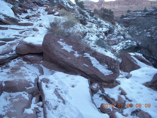 48 8v6. Porcupine Rim mountain-biking trail hike