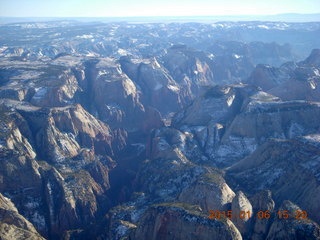 212 8v6. aerial - Zion National Park