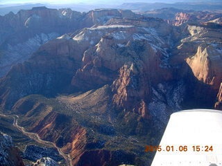 228 8v6. aerial - Zion National Park