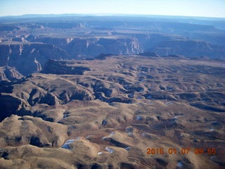 30 8v7. aerial - flight SGU to DVT - grand canyon