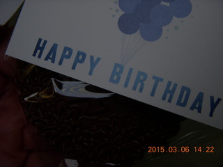 Yannick 40th birthday chocolate