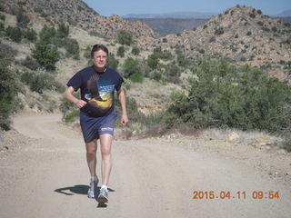 Bagdad run/hike - Neil W running