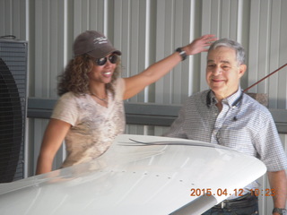 Kingman - Janet D taking a picture