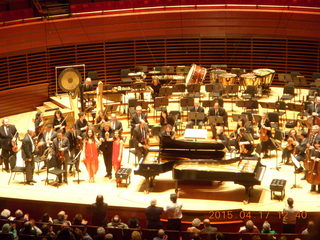 Philadelphia Orchestra with pianist twins