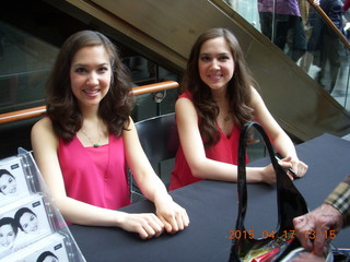 Pianist twins (who played with Philadelphia Orchestra) - Christina and Michelle McNaughten