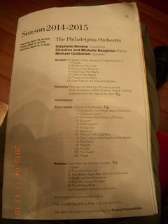 Pianist twins (who played with Philadelphia Orchestra) - Christina and Michelle McNaughten - program