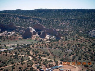 26 8zu. aerial - Window Rock area