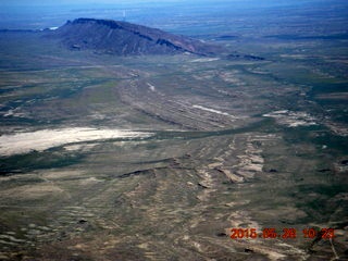 33 8zu. aerial - Shiprock area
