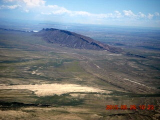 34 8zu. aerial - Shiprock area