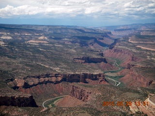 90 8zu. aerial - Gateway Canyon area