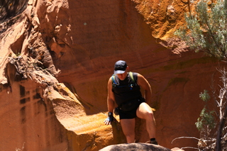 140 8zv. Beaver Creek Canyon hike - Adam