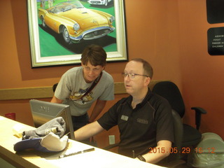 285 8zv. Gateway car museum - Karen M and Bob