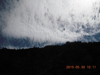 100 8zw. drive to Calamity Mine - clouds