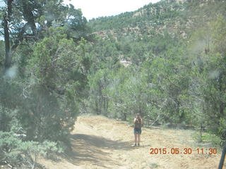 166 8zw. drive to Calamity Mine - very tough side road - Karen M