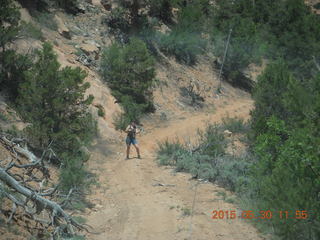 194 8zw. drive to Calamity Mine - very tough side road - Karen
