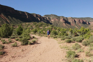 391 8zw. drive to Calamity Mine - Adam running
