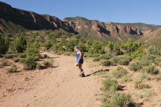 395 8zw. drive to Calamity Mine - Adam turning around