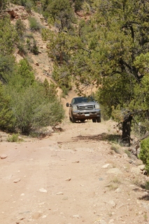 487 8zw. drive to Calamity Mine - difficult side road - truck