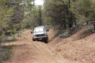 506 8zw. drive to Calamity Mine - difficult side road - truck