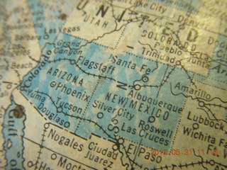 98 8zx. local area on the globe