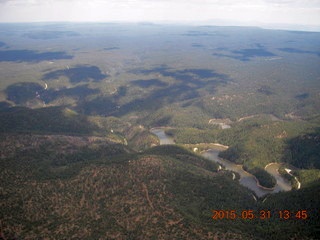 130 8zx. aerial - Winslow to Payson