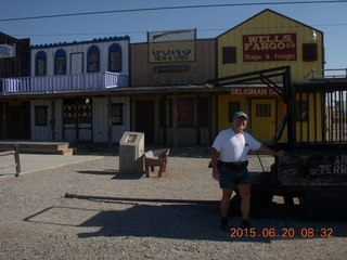 Grand Canyon Caverns (L37) trip - run on Route 66 - sign