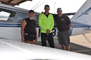 Bagdad Airport (E51) - Adam, Brian, Tim, N8377W