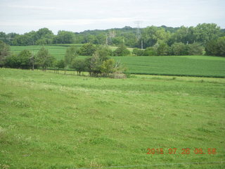 Afton, Minnesota, run - roller-skiers