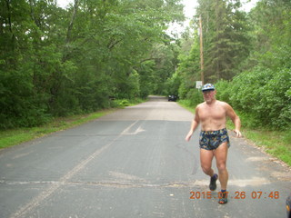 Afton, Minnesota - Adam running