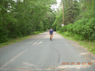 Afton, Minnesota - Adam running