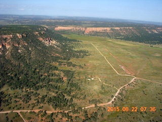 Mystic Bluffs (NM26), New Mexico, trip - aerial
